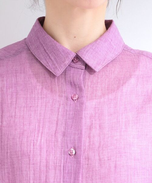 SHOO・LA・RUE / シューラルー シャツ・ブラウス | コットンライク半袖シャツ | 詳細20