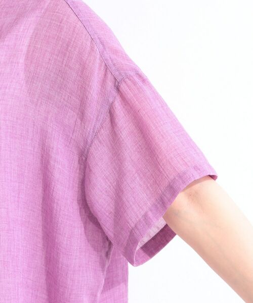 SHOO・LA・RUE / シューラルー シャツ・ブラウス | コットンライク半袖シャツ | 詳細21