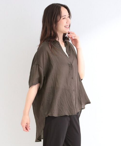 SHOO・LA・RUE / シューラルー シャツ・ブラウス | コットンライク半袖シャツ | 詳細6