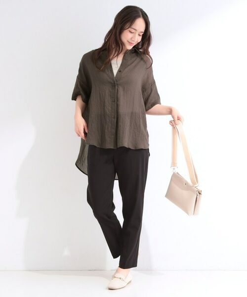 SHOO・LA・RUE / シューラルー シャツ・ブラウス | コットンライク半袖シャツ | 詳細7