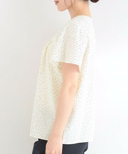 SHOO・LA・RUE / シューラルー シャツ・ブラウス | 【ひんやり/UV/セットアップ可】洗濯後しわになりにくい スキッパーブラウス | 詳細17