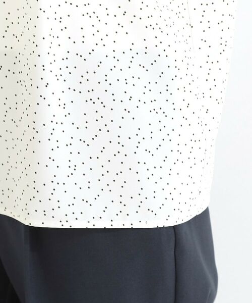 SHOO・LA・RUE / シューラルー シャツ・ブラウス | 【ひんやり/UV/セットアップ可】洗濯後しわになりにくい スキッパーブラウス | 詳細21