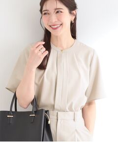 SHOO・LA・RUE / シューラルー シャツ・ブラウス | 【セットアップ可】タックブラウス