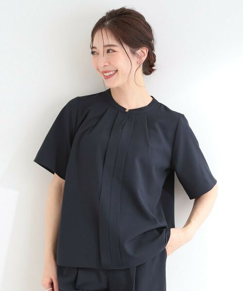 SHOO・LA・RUE / シューラルー シャツ・ブラウス | 【セットアップ可】タックブラウス | 詳細1