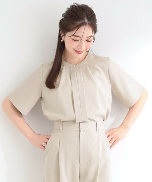 SHOO・LA・RUE / シューラルー シャツ・ブラウス | 【セットアップ可】タックブラウス | 詳細11
