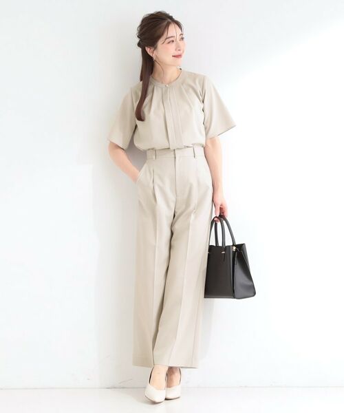 SHOO・LA・RUE / シューラルー シャツ・ブラウス | 【セットアップ可】タックブラウス | 詳細13