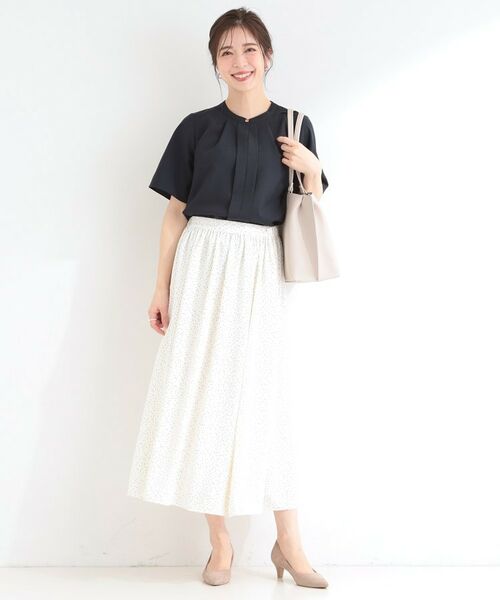 SHOO・LA・RUE / シューラルー シャツ・ブラウス | 【セットアップ可】タックブラウス | 詳細6