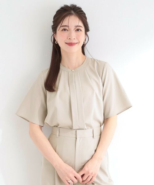 SHOO・LA・RUE / シューラルー シャツ・ブラウス | 【セットアップ可】タックブラウス | 詳細8