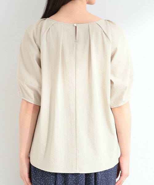 SHOO・LA・RUE / シューラルー シャツ・ブラウス | 【ひんやり/S-LL/セットアップ可】軽凛(かろりん) タックブラウス | 詳細19