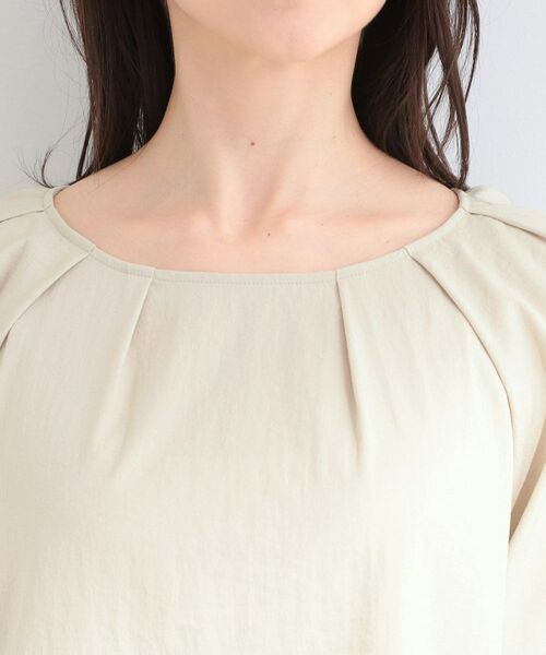SHOO・LA・RUE / シューラルー シャツ・ブラウス | 【ひんやり/S-LL/セットアップ可】軽凛(かろりん) タックブラウス | 詳細20