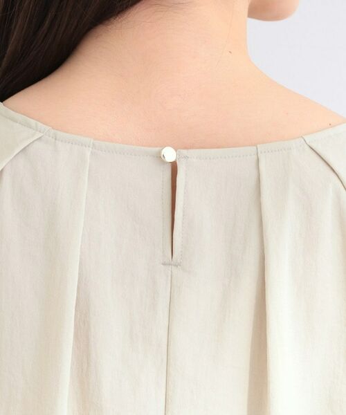 SHOO・LA・RUE / シューラルー シャツ・ブラウス | 【ひんやり/S-LL/セットアップ可】軽凛(かろりん) タックブラウス | 詳細21