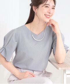 SHOO・LA・RUE / シューラルー シャツ・ブラウス | 【多機能】袖タックブラウス