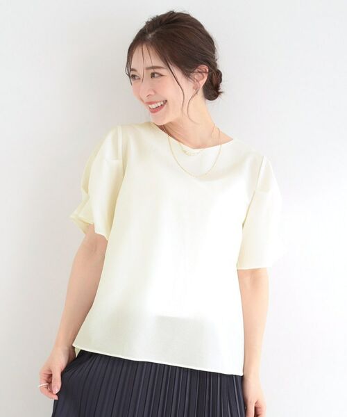 SHOO・LA・RUE / シューラルー シャツ・ブラウス | 【多機能】袖タックブラウス | 詳細1