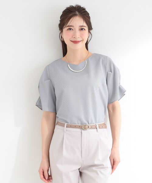 SHOO・LA・RUE / シューラルー シャツ・ブラウス | 【多機能】袖タックブラウス | 詳細4