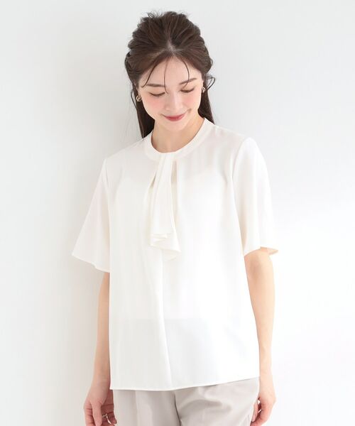 SHOO・LA・RUE / シューラルー シャツ・ブラウス | 【多機能】ボウタイブラウス | 詳細1