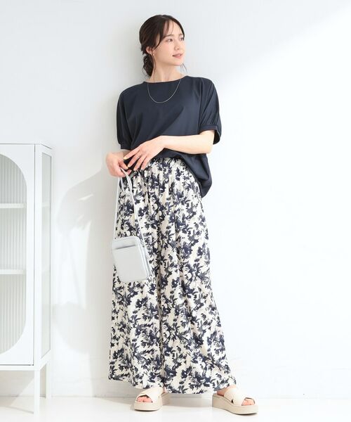 SHOO・LA・RUE / シューラルー シャツ・ブラウス | 【ひんやり/洗濯後シワになりにくい】ドルマンブラウス | 詳細23