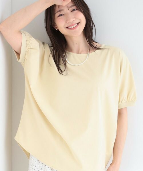 SHOO・LA・RUE / シューラルー シャツ・ブラウス | 【ひんやり/洗濯後シワになりにくい】ドルマンブラウス（イエロー(031)）