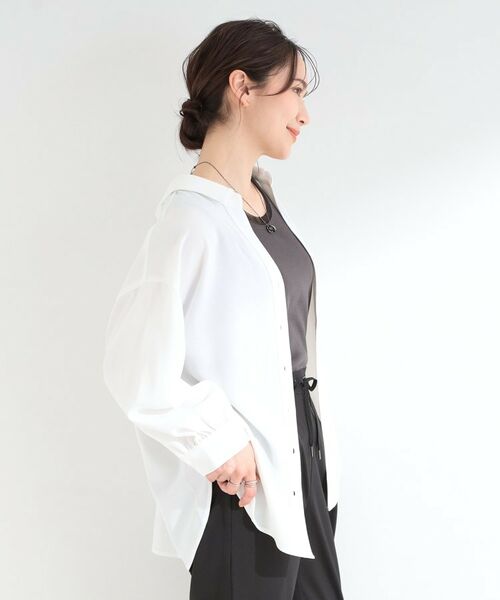 SHOO・LA・RUE / シューラルー シャツ・ブラウス | レースアップシャツ | 詳細1