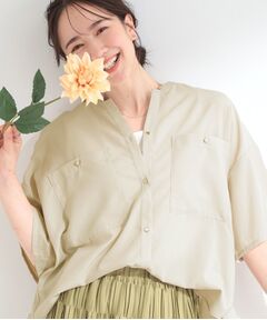 SHOO・LA・RUE / シューラルー シャツ・ブラウス | 金ボタンビックポケットシャツ