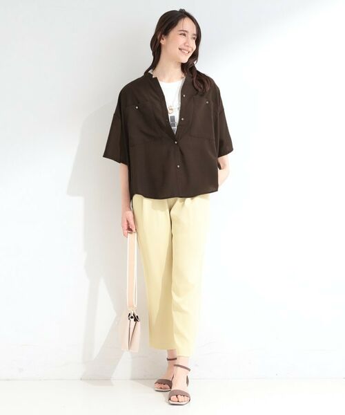 SHOO・LA・RUE / シューラルー シャツ・ブラウス | 金ボタンビックポケットシャツ | 詳細11