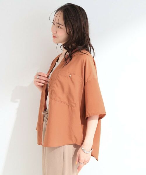 SHOO・LA・RUE / シューラルー シャツ・ブラウス | 金ボタンビックポケットシャツ | 詳細18