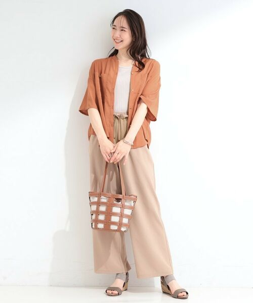 SHOO・LA・RUE / シューラルー シャツ・ブラウス | 金ボタンビックポケットシャツ | 詳細19