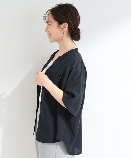 SHOO・LA・RUE / シューラルー シャツ・ブラウス | 金ボタンビックポケットシャツ | 詳細21