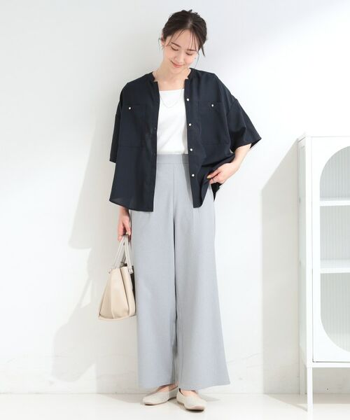 SHOO・LA・RUE / シューラルー シャツ・ブラウス | 金ボタンビックポケットシャツ | 詳細23