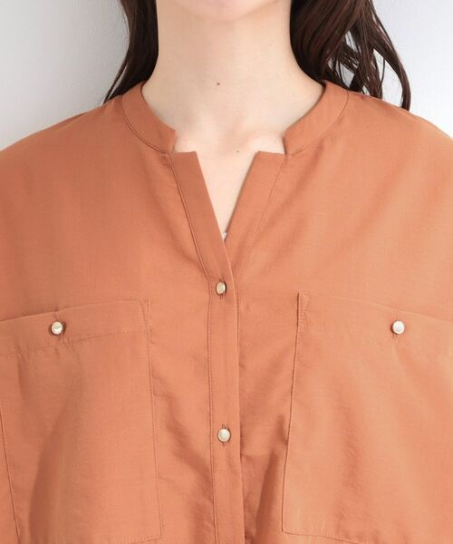 SHOO・LA・RUE / シューラルー シャツ・ブラウス | 金ボタンビックポケットシャツ | 詳細28