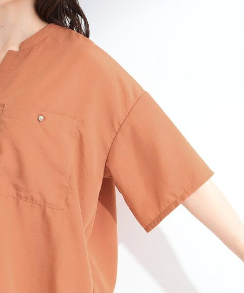 SHOO・LA・RUE / シューラルー シャツ・ブラウス | 金ボタンビックポケットシャツ | 詳細29