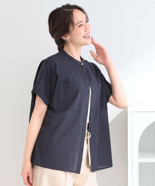 SHOO・LA・RUE / シューラルー シャツ・ブラウス | 通気性前あきブラウス | 詳細18