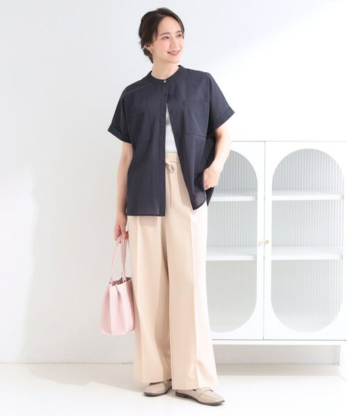 SHOO・LA・RUE / シューラルー シャツ・ブラウス | 通気性前あきブラウス | 詳細19