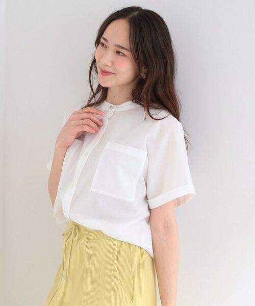 SHOO・LA・RUE / シューラルー シャツ・ブラウス | 通気性前あきブラウス | 詳細2