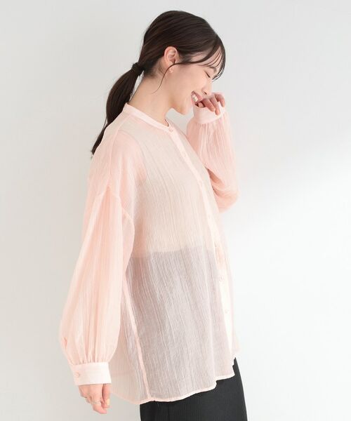 SHOO・LA・RUE / シューラルー シャツ・ブラウス | シボシボシアーシャツ | 詳細10