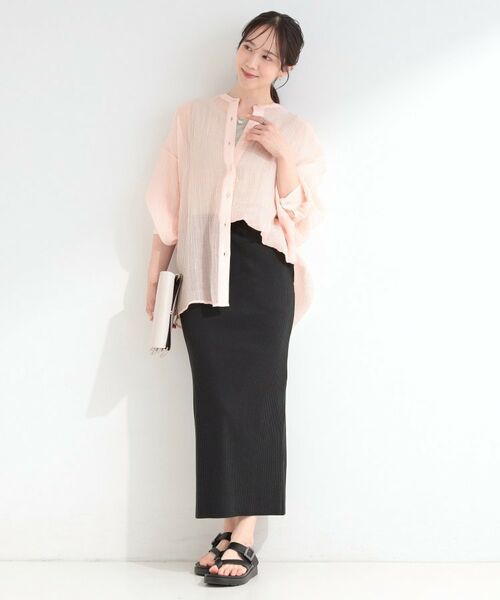 SHOO・LA・RUE / シューラルー シャツ・ブラウス | シボシボシアーシャツ | 詳細11