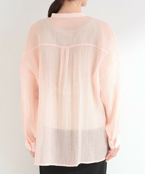 SHOO・LA・RUE / シューラルー シャツ・ブラウス | シボシボシアーシャツ | 詳細15