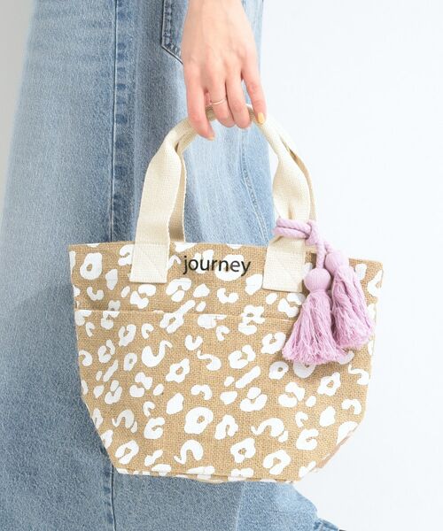 SHOO・LA・RUE / シューラルー トートバッグ | ジュートランチトートバッグ(アイボリー(404))