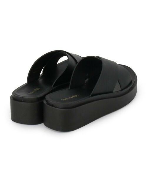 SHOO・LA・RUE / シューラルー サンダル | 厚底クロスサンダル | 詳細3