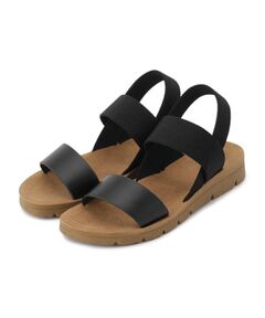 SHOO・LA・RUE / シューラルー サンダル | ローヒールゴムサンダル