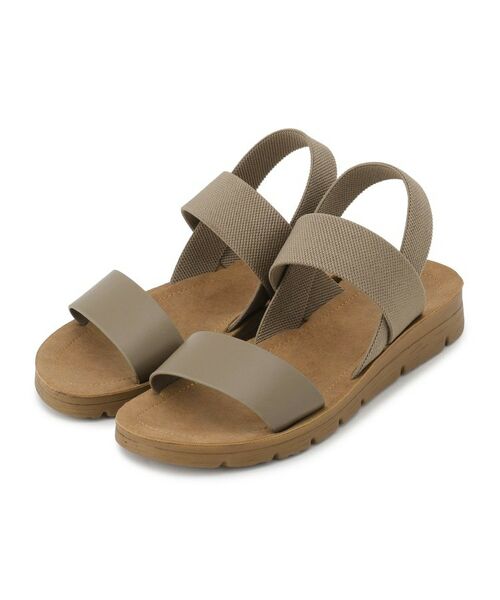 SHOO・LA・RUE / シューラルー サンダル | ローヒールゴムサンダル | 詳細1