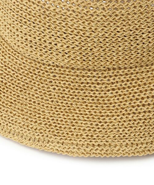 SHOO・LA・RUE / シューラルー ハット | 【吸水速乾】ペーパーミックスサーモバケハ | 詳細6