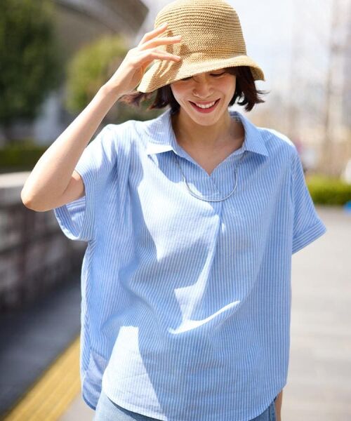 SHOO・LA・RUE / シューラルー ハット | 【吸水速乾】ペーパーミックスサーモバケハ | 詳細9