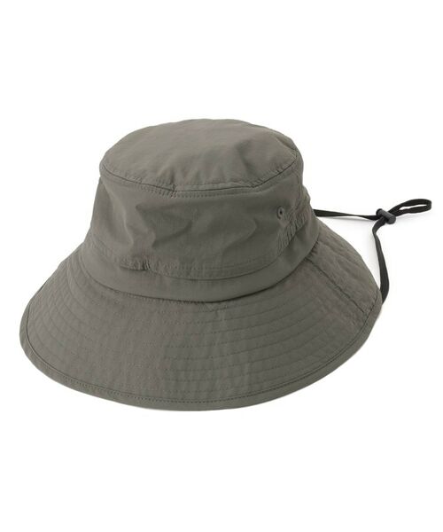 SHOO・LA・RUE / シューラルー ハット | 【UVカット／撥水】シェード付きベンチレーションハット（チャコールグレー(013)）