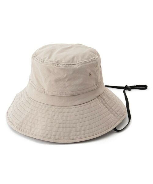 SHOO・LA・RUE / シューラルー ハット | 【UVカット／撥水】シェード付きベンチレーションハット（グレージュ(050)）