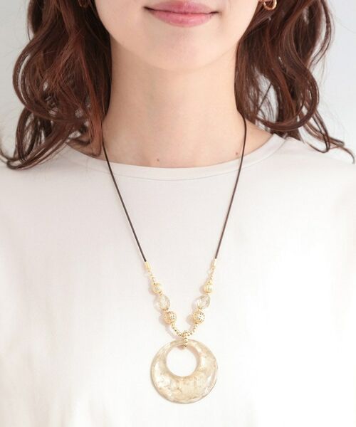 SHOO・LA・RUE / シューラルー ネックレス・ペンダント・チョーカー | シェルミックスネックレス | 詳細4