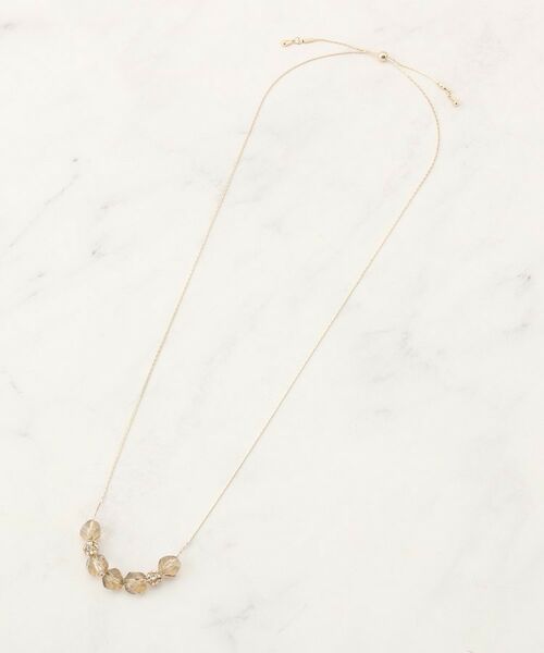 SHOO・LA・RUE / シューラルー ネックレス・ペンダント・チョーカー | クリアパーツスライダーネックレス | 詳細2