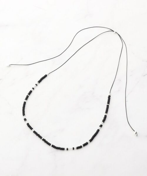 SHOO・LA・RUE / シューラルー ネックレス・ペンダント・チョーカー | 紐ビーズネックレス（ブラック(019)）