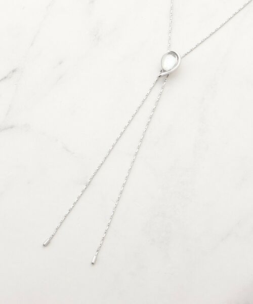 SHOO・LA・RUE / シューラルー ネックレス・ペンダント・チョーカー | クリアパーツラリエット（シルバー(006)）