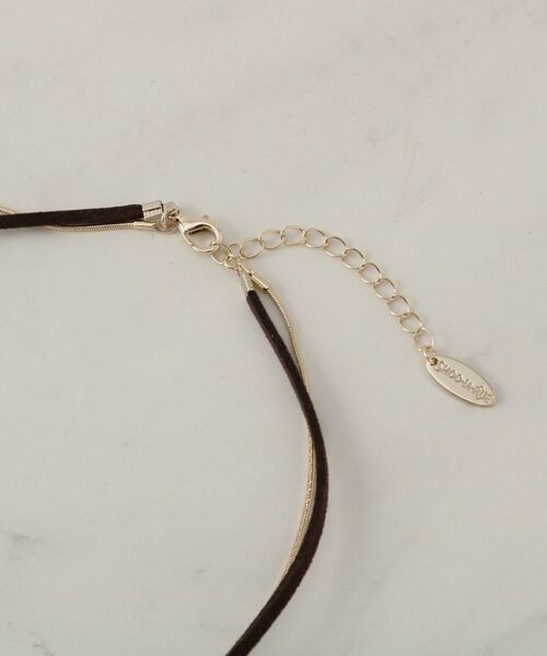 SHOO・LA・RUE / シューラルー ネックレス・ペンダント・チョーカー | 樹脂リングコード＆チェーンネックレス | 詳細3