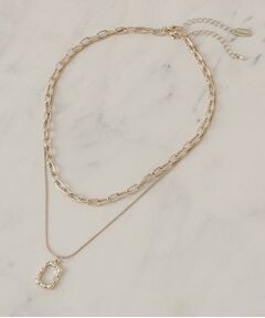 SHOO・LA・RUE / シューラルー ネックレス・ペンダント・チョーカー | 【3WAY】2連チェーンネックレス